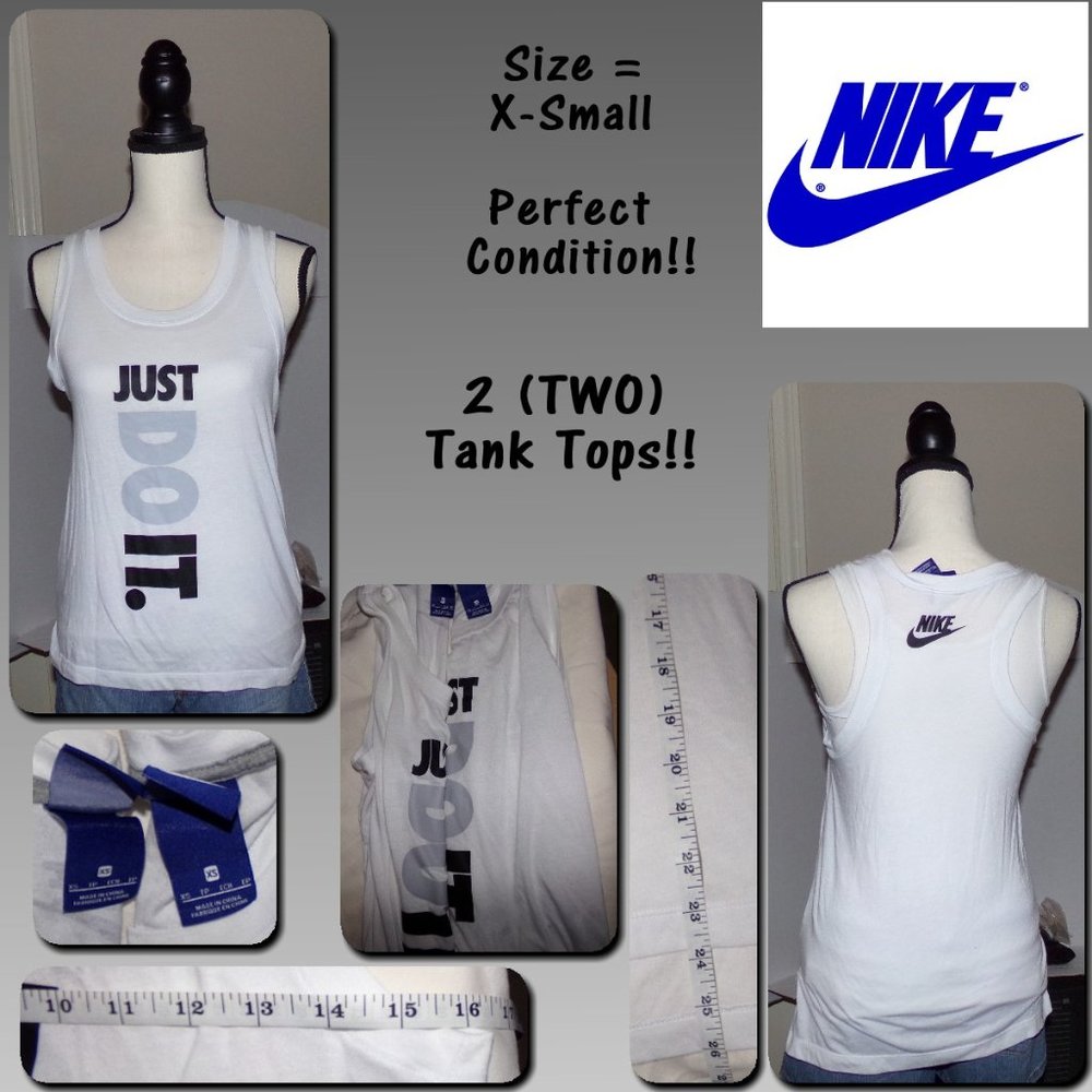 BOGO! *SEE DESCRIPTION!*💙2💛Nike Racerback Tank Tops!